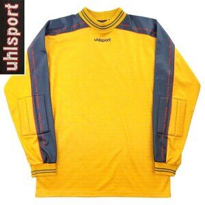 Uhlsport Soccer Goalie Jersey Goalkeeper Shirt Padded Feel Passion Men's Large